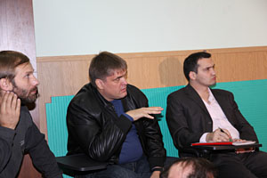 А. Капранов, А. Рабинков и Д. Удалов.